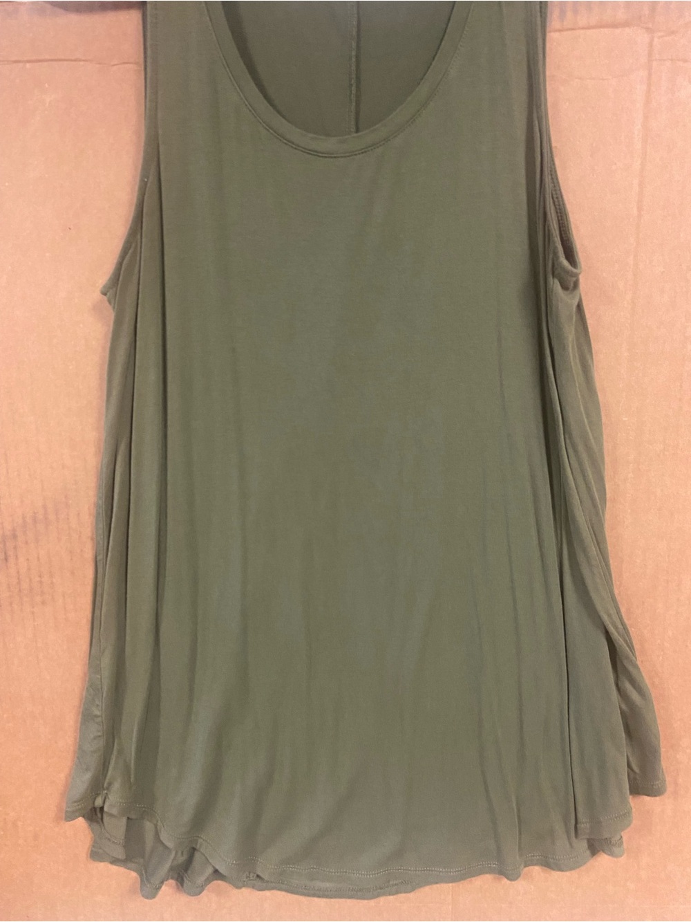 Olive Green Old Navy Tank Top - Picture 3 of 3